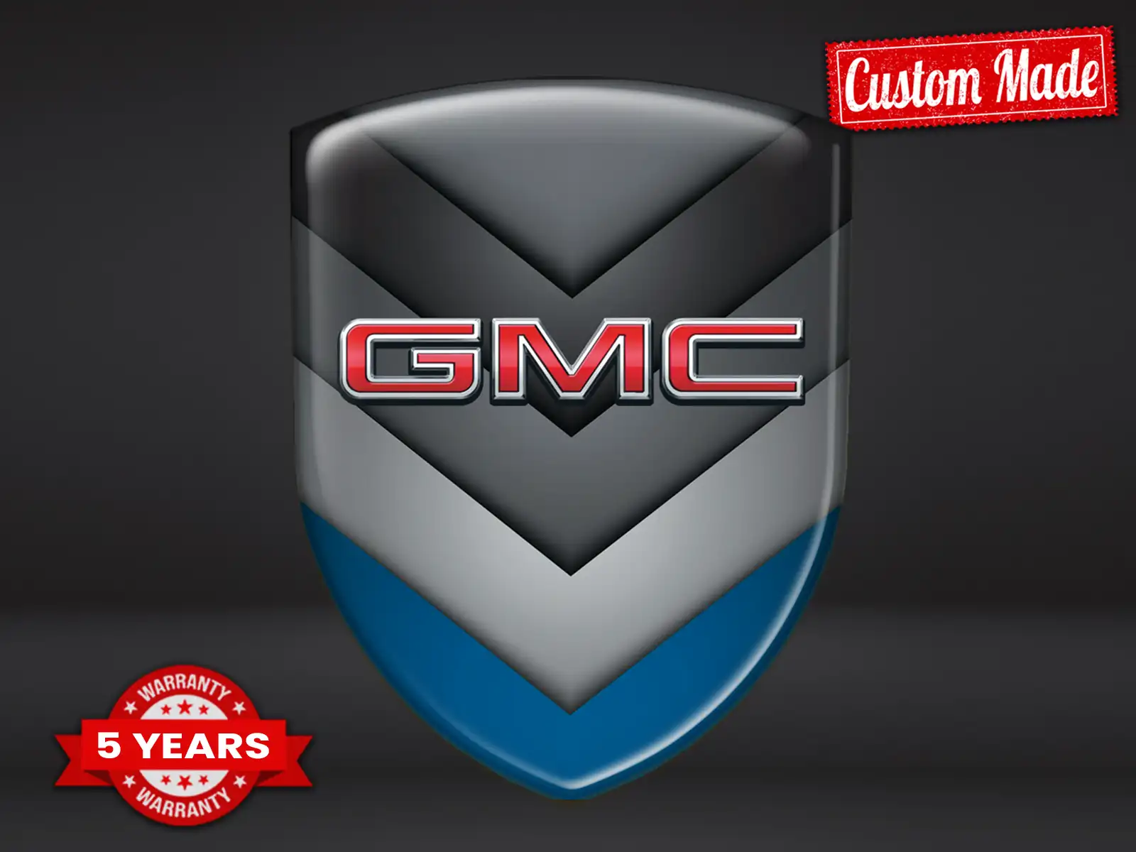 GMC Heckscheiben Aufkleber Max Pro Haltbar Stilvoll